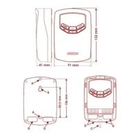 Controlador Para Aquecimento De Piscina Por Diferencial De Temperatura Automático Bivolt