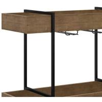 Carrinho Bar 27813 Linha Complementos Preto Vermont - 3