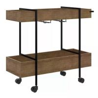 Carrinho Bar 27813 Linha Complementos Preto Vermont - 8