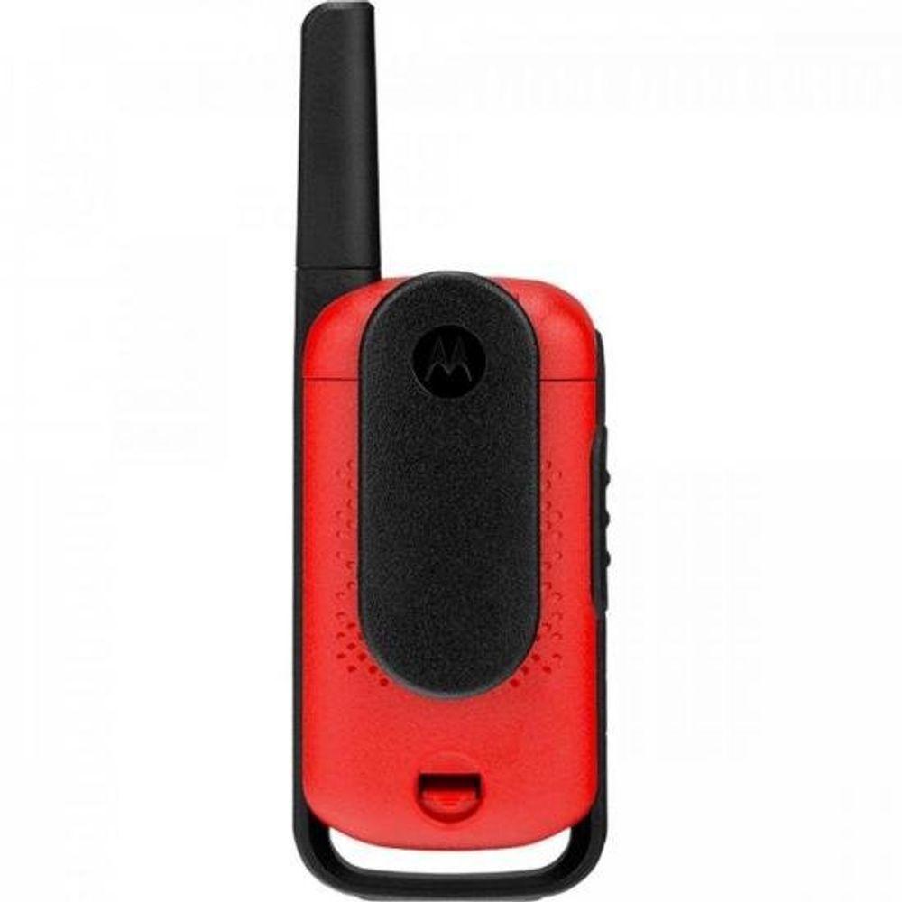 Rádio Comunicador Talkabout 25Km T110Br Vermelho Motorola - - 3