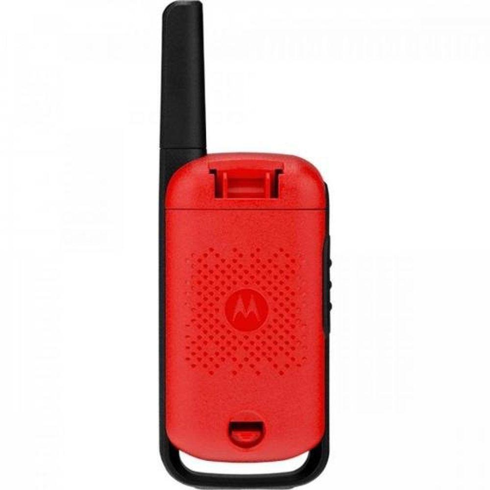 Rádio Comunicador Talkabout 25Km T110Br Vermelho Motorola - - 6