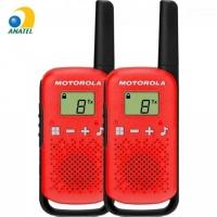 Rádio Comunicador Talkabout 25Km T110Br Vermelho Motorola - - 1