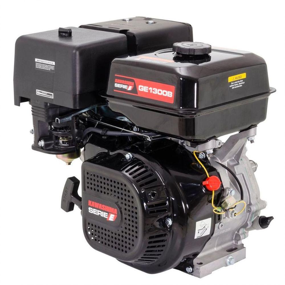 Motor Estacionário Profissional Kawashima Ge1300b á Gasolina Com Motor 4 Tempos 13hp - 1