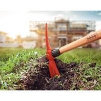 Picareta Alvião Em Aço 5 Com Cabo De Madeira 90 Cm - 5