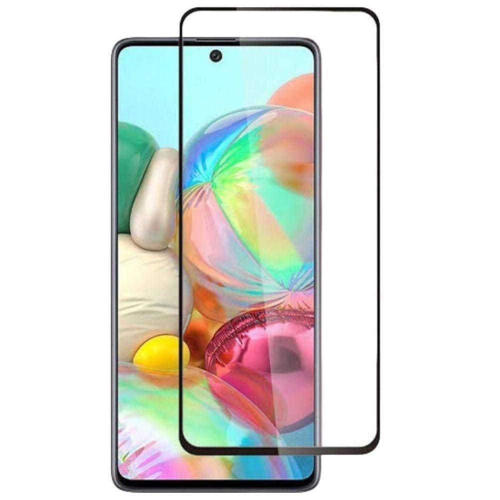 Película De Vidro 3D Para Samsung A71 Com Bordas Pretas - 1