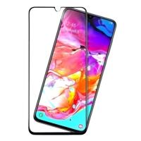 Película De Vidro 3D Para Samsung A70 Com Bordas Pretas - 1