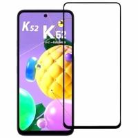 Película 3D Borda Preta + Case Transparente Para Lg K62 - 1