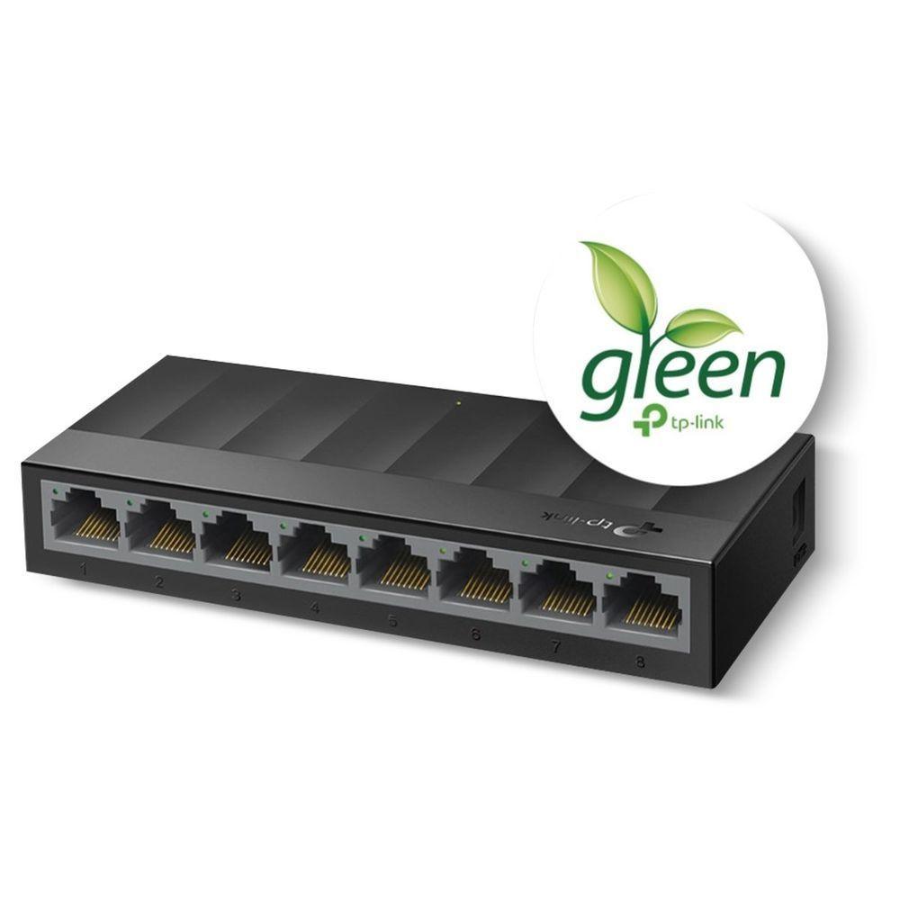 Switch Gigabit De Mesa Com 8 Portas 10/100/1000 Ls1008G Smb - 1