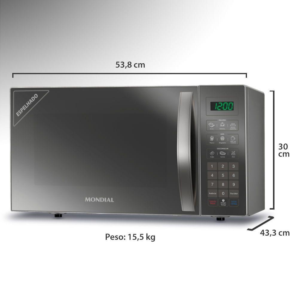 Micro-ondas 34l Mondial Mo-02-34-e 127v/60hz . - 7