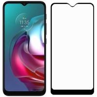 Película Vidro 3d / 5d Preta Temperada Para Moto G30 - 1