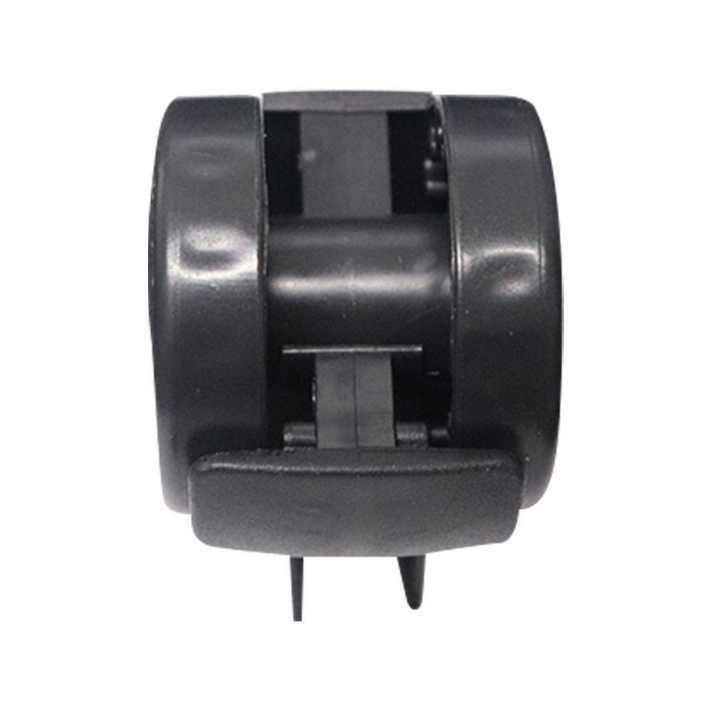 Kit 5 Rodízios Para Móveis Com Chapa U Sem Trava - 3