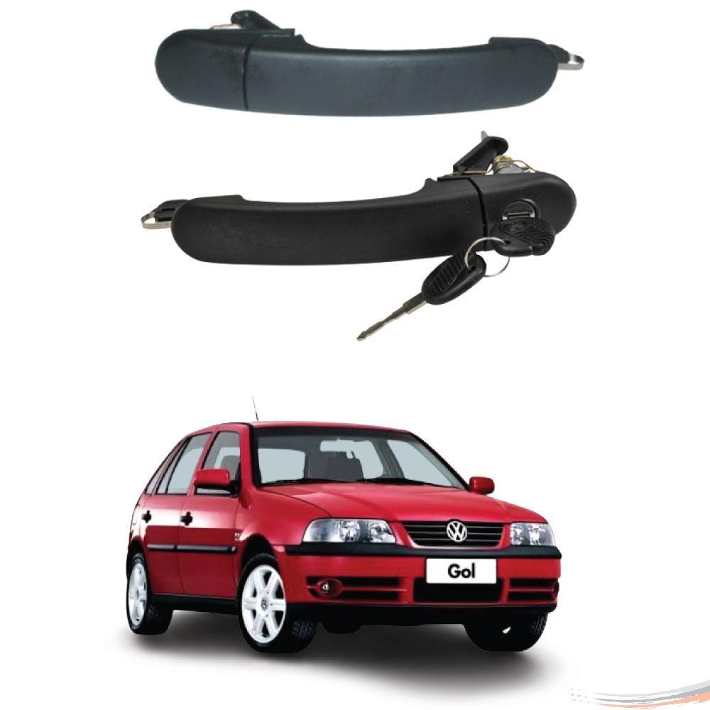 Par Maçaneta Ext Diant C/ Chave Gol Parati G3 99 A 05 4 Pts - 1