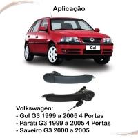 Par Maçaneta Ext Diant C/ Chave Gol Parati G3 99 A 05 4 Pts - 4