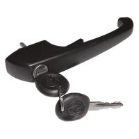 Maçaneta Ext Preta Porta Dian Kombi Clipper e Caminhôes - 1