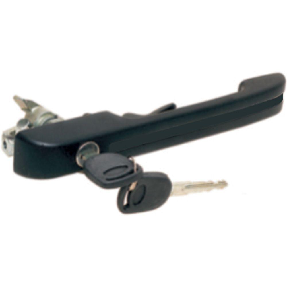 Maçaneta Ext Porta Dir Dian Royale Versailles 91 a 96 Preta - 1