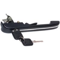 Maçaneta Ext Porta Dir Dianteira Quantum Santana Friso Inox - 1