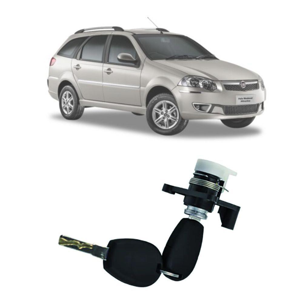 Cilindro Miolo Porta Malas C/ Chave Palio Weekend Após 2004 - 1