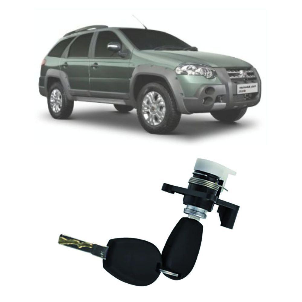 Cilindro Miolo Porta Malas Preto Palio Weekend 2008 Até 2011 - 1