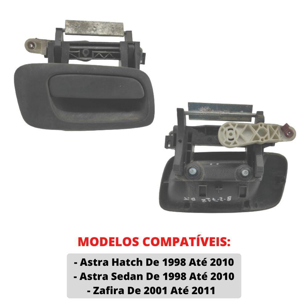 Maçaneta Externa Porta Direita Diant Zafira De 01 A 11 Preto - 3