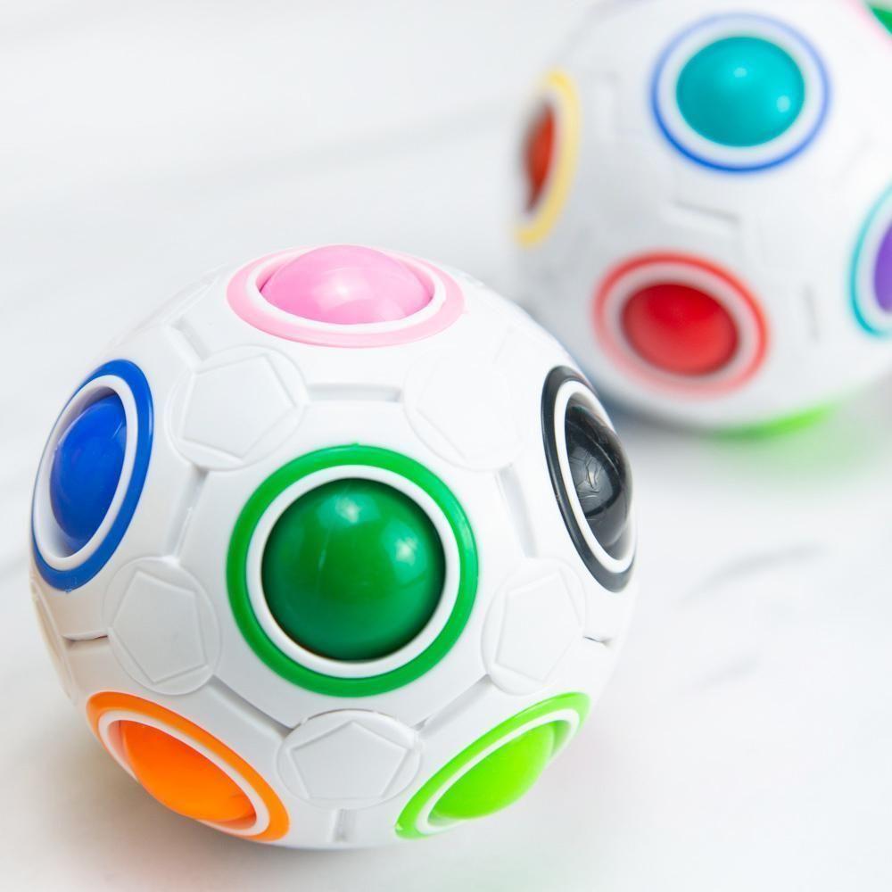 Football Fidget Cube Cubo Mágico Bola Quebra Cabeça Nº 23 - 2