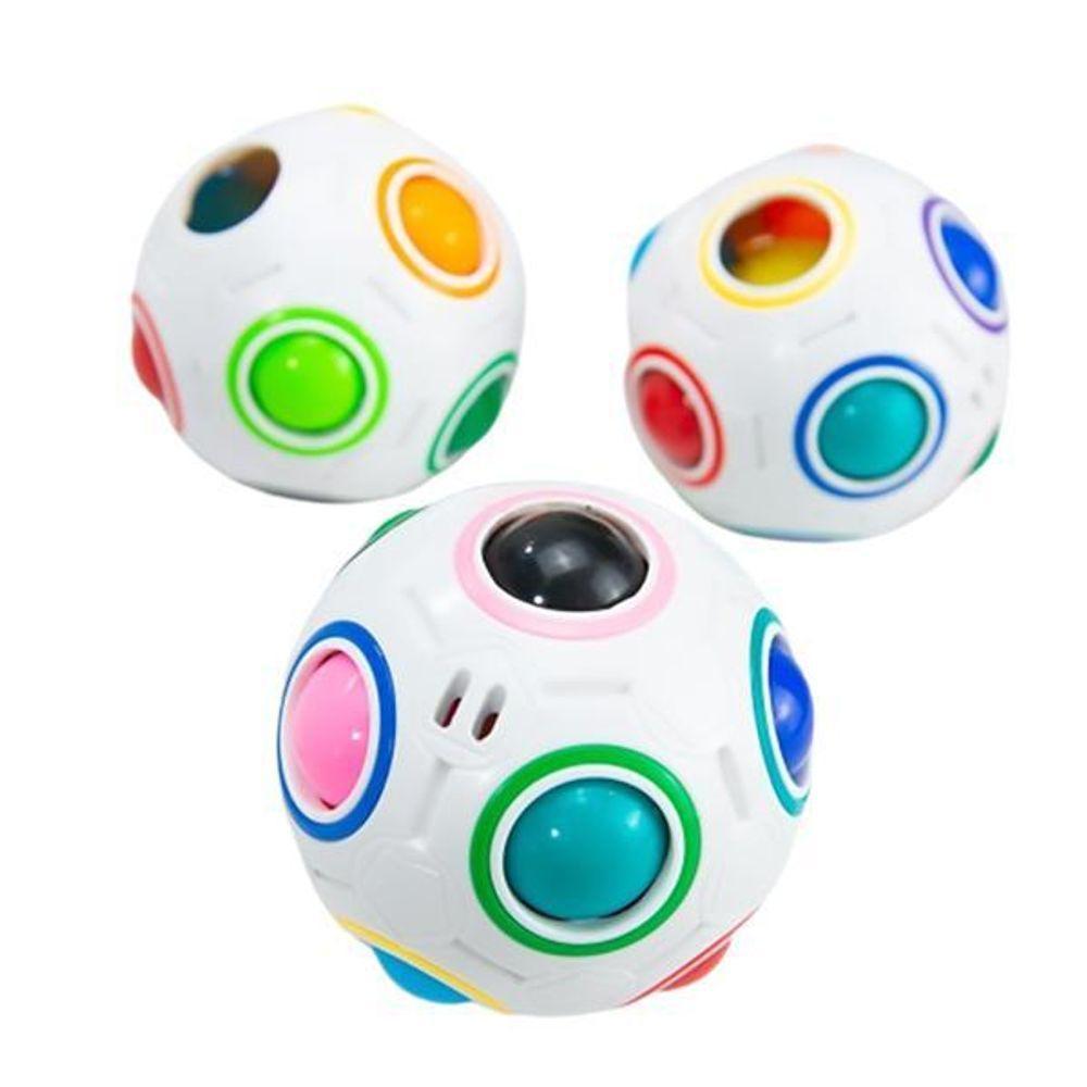 Football Fidget Cube Cubo Mágico Bola Quebra Cabeça Nº 18 - 1