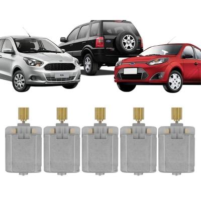 Kit 5 Motor Fechadura Elétrica Trava Porta Fiesta Ecosport