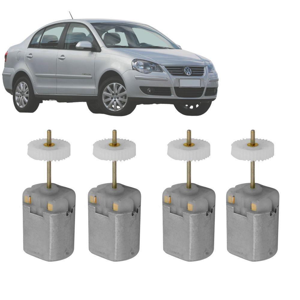 Kit 4 Motorzinho Trava Fechadura Elétrica Polo Golf Após 01 - 1