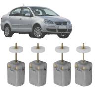 Kit 4 Motorzinho Trava Fechadura Elétrica Polo Golf Após 01 - 1
