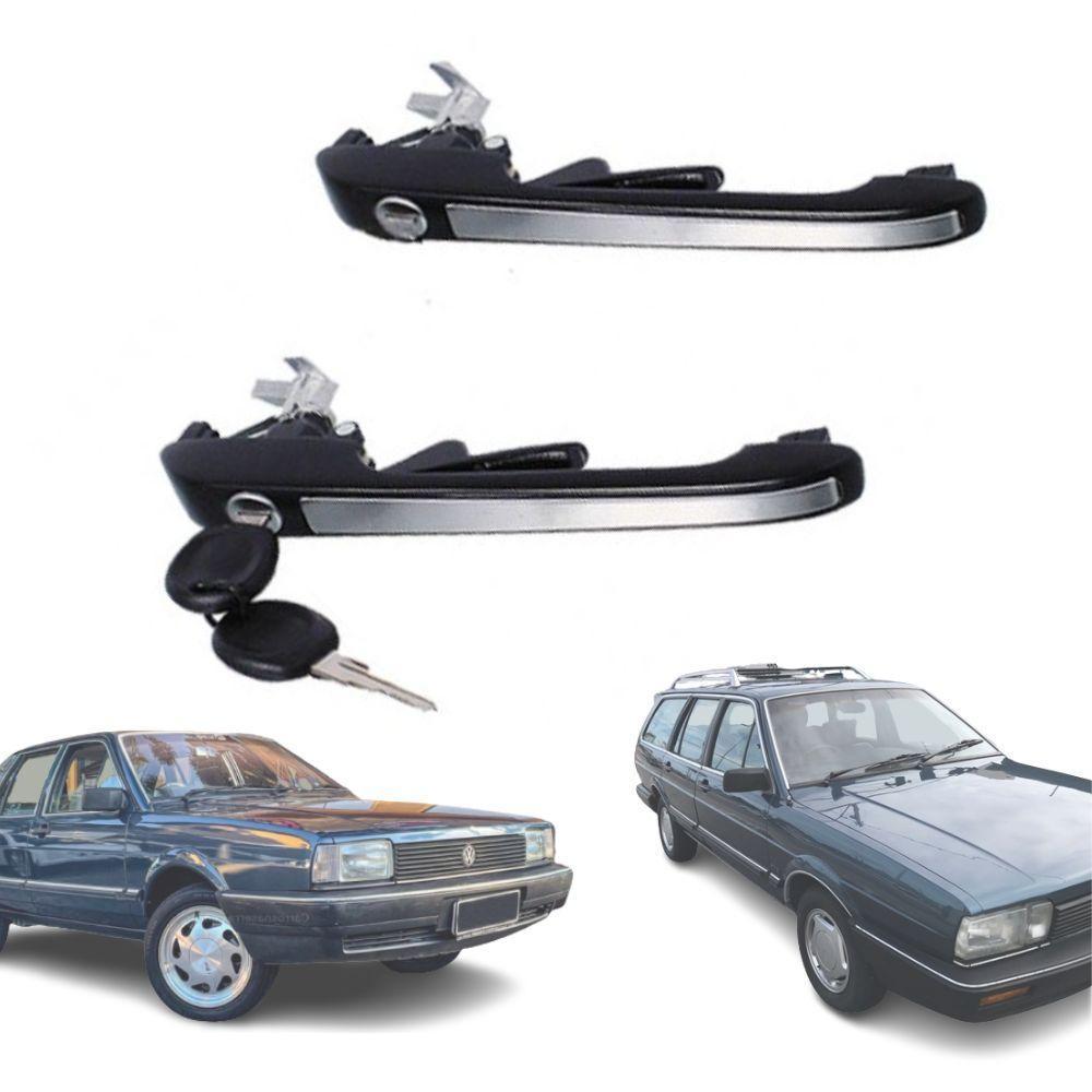 Kit Maçaneta Externa Porta Diant Santana Quantum Até 1990 - 1