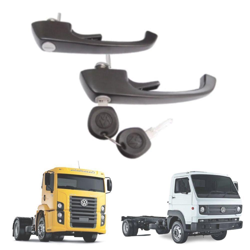 Kit Jogo 2 Maçanetas Porta Delivery Tractor Worker Após 2007 - 1