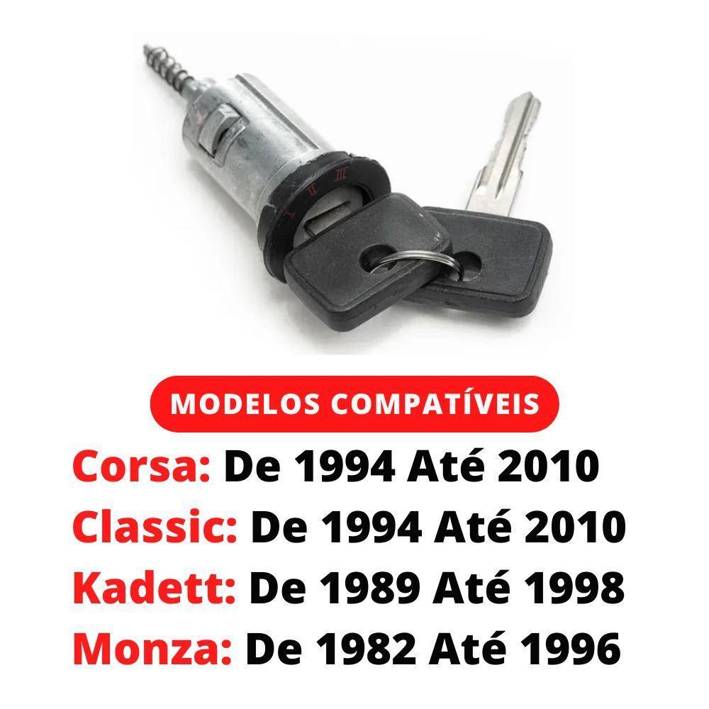 Cilindro Ignição Coluna Direção C Chave Classic 1994 A 2010 - 3