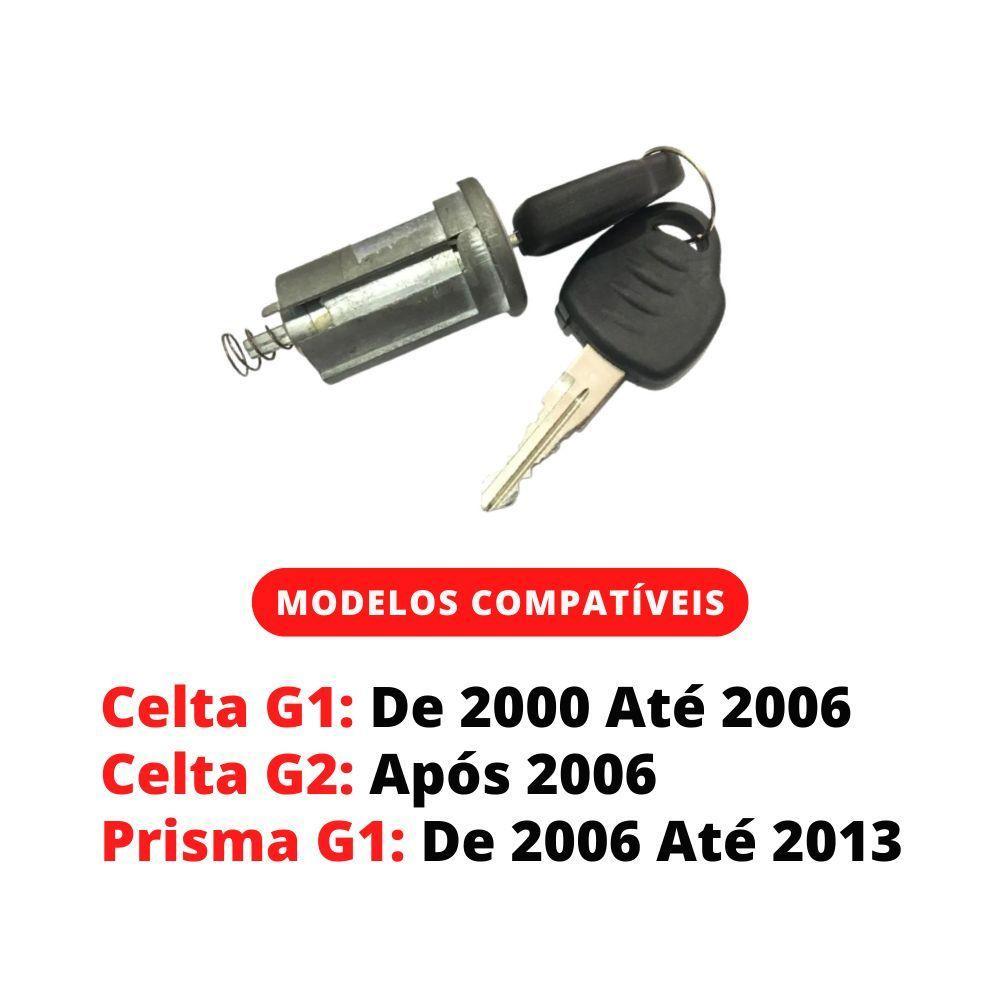 Cilindro Ignição Da Coluna Direção C Chave Celta Após 2001 - 3