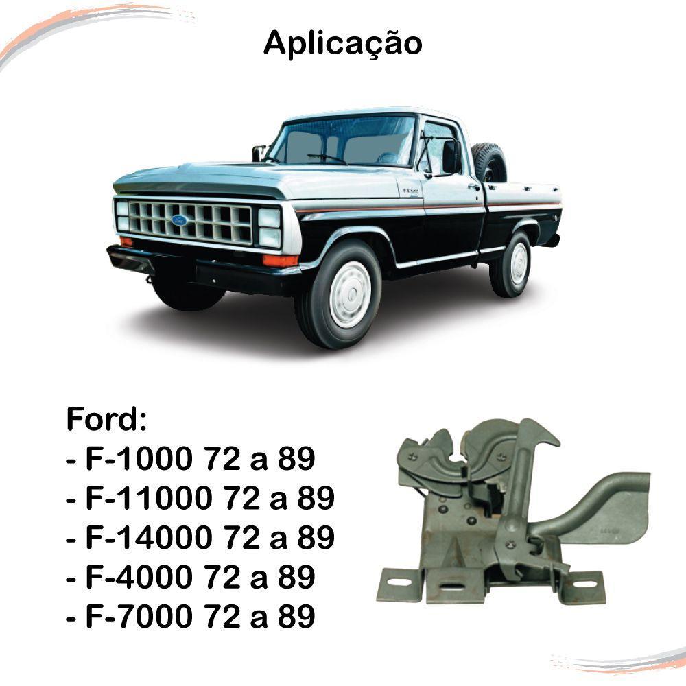 Fechadura Superior Capô Ford F-1000 F-4000 F-14000 72 a 89 - 4