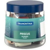 Plugue Macho 2P 10A 250V~ Emb. Pote Pequeno Com 6 Cores - 1