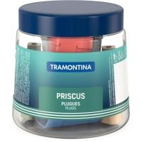 Plugue Femea 2P 10A 250V~ Emb. Pote Pequeno Com 6 Cores - 1