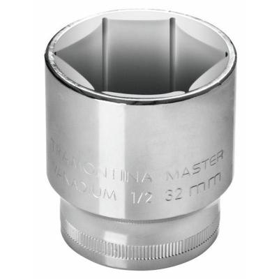 Soquete Sextavado 30 Mm Encaixe 1/2" Tramontina Em Aço