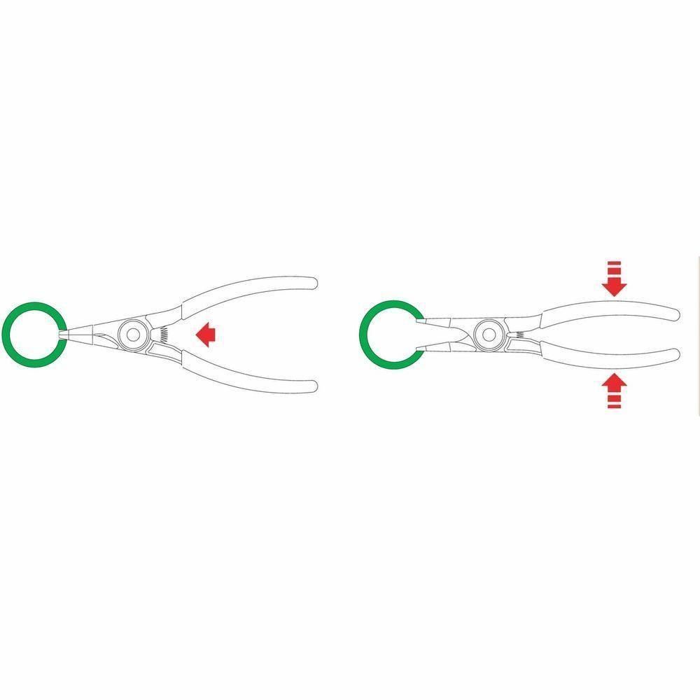 Alicate Para Anéis Ponta Chata 7" - 2