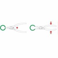 Alicate Para Anéis Ponta Chata 7" - 2