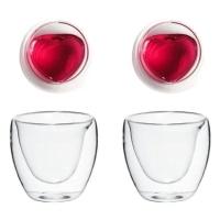 Jogo De Copo Coração Parede Dupla 2 Peças 80 Ml - Mimo - 1