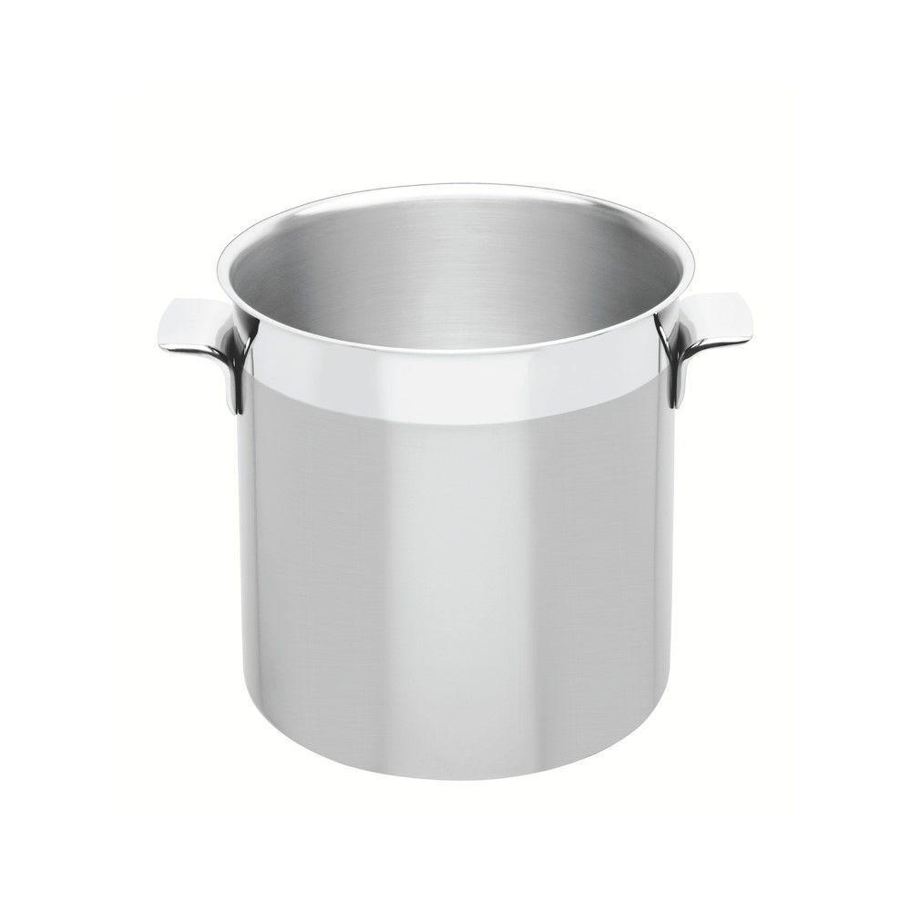 Balde Para Gelo Em Aço Inox Com Acabamento Fosco - 1
