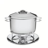 Rechaud Solar 6,1 L Em Aço Inox Fundo Triplo Com Fogareiro - 1