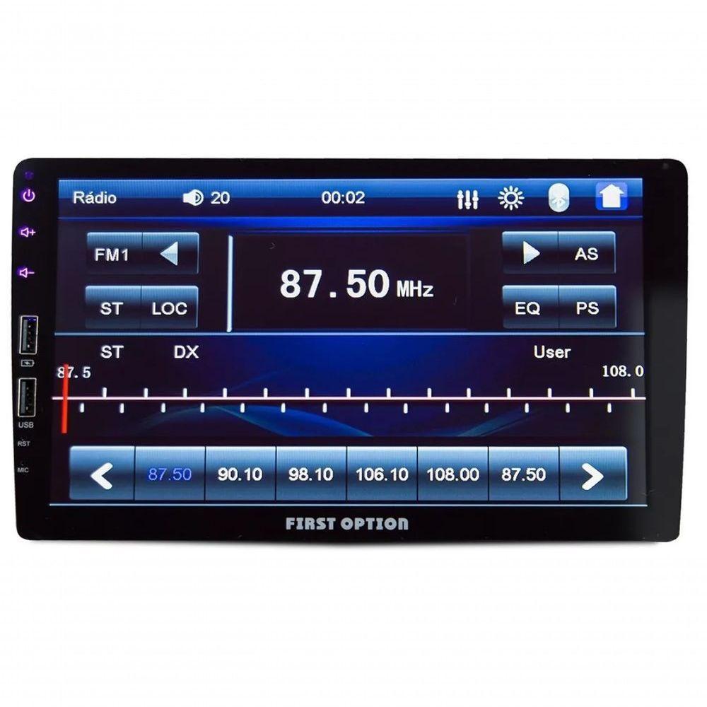 Dvd 2 Din Central Multimídia Universal 9 Pol Mp5 Bt - 6