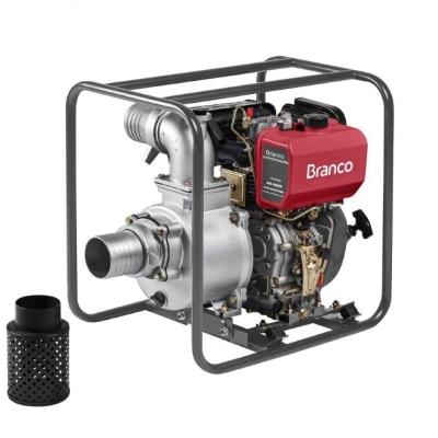 Motobomba Autoescorvante À Gasolina 4'' 8,5Cv Partida Manual