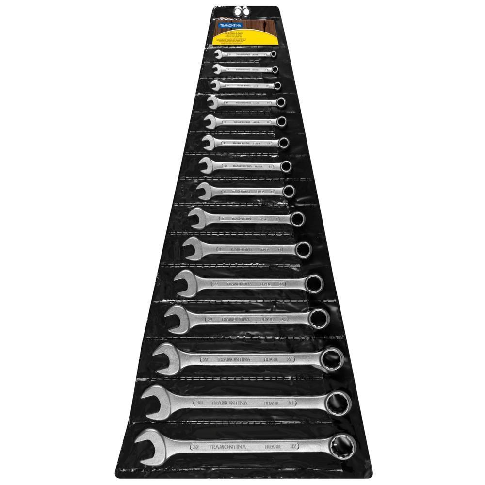 Jogo de Chaves Combinadas Tramontina Basic 15 Peças - 2