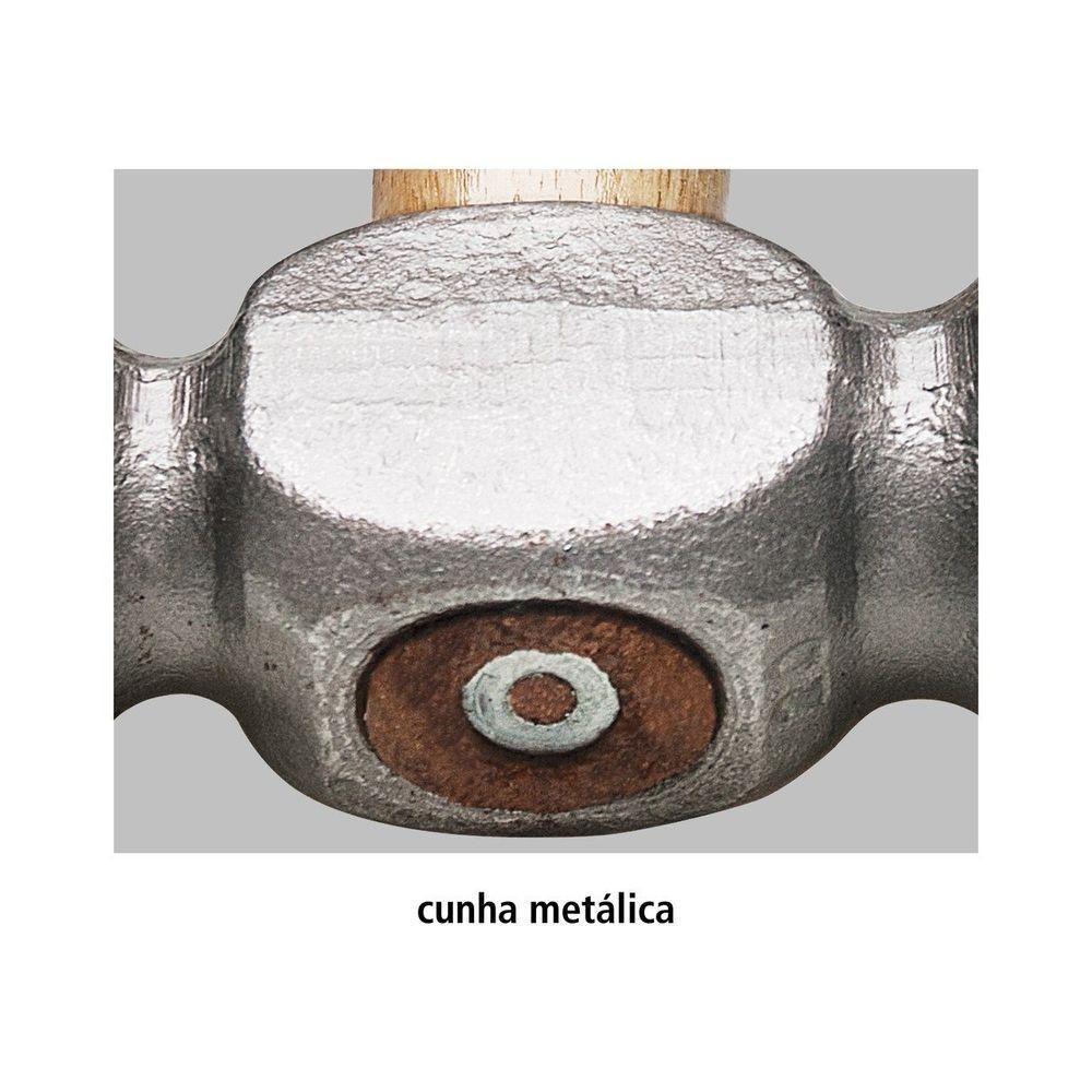 Martelo de Bola 800 G Tramontina Basic com Cabo em Madeira - 5