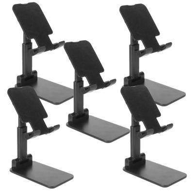 Kit 5 Suporte De Mesa Universal Portátil preto