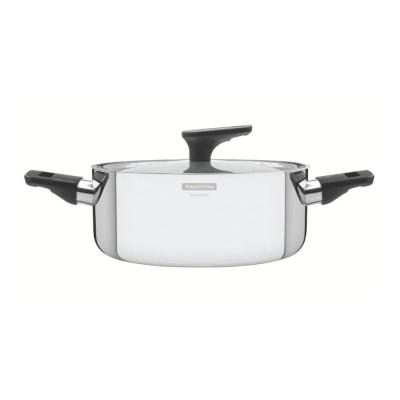 Caçarola Baquelite 20cm 3,8L Inox Corpo Tramontina 62164/200