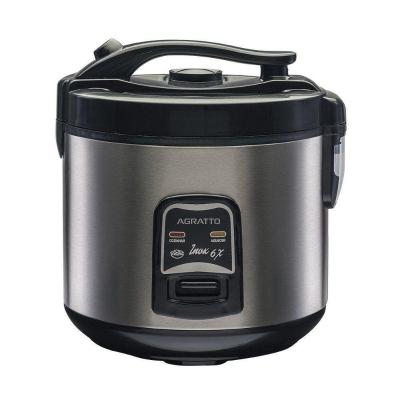 Panela Elétrica Arroz E Legumes Inox 6 Xícaras Visor De Vidro Agratto 220v Pai6x- Casa Dos Fogões