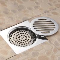 Ralo Abertura Banheiro Anti Insetos Inox 10x10 Anti Odor - 5