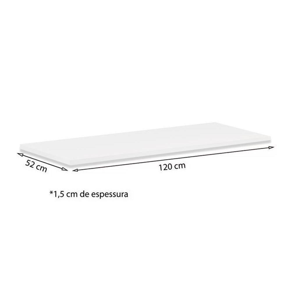 Tampo P- Balcão Cozinha 120cm Amêndola Touch - 2